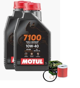 SUZUKI AN 400 Burgman 07- 20 Olej Motul 7100+filtr+uszczelki