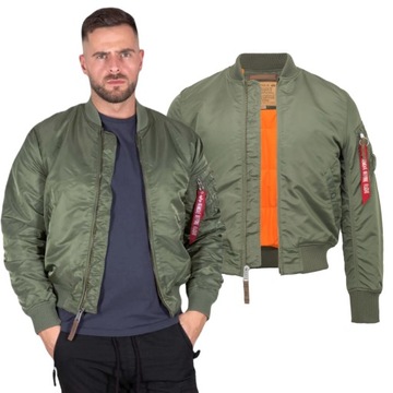 Kurtka Alpha Industries MA-1 VF 59 Zielona M