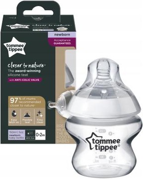 Tommee Tipee Butelka 150ml smoczek 0+