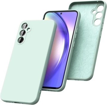 ПРЕМИУМ СИЛИКОНОВЫЙ ЧЕХОЛ С ПОДКЛАДКОЙ для SAMSUNG GALAXY M34 5G + СТЕКЛО