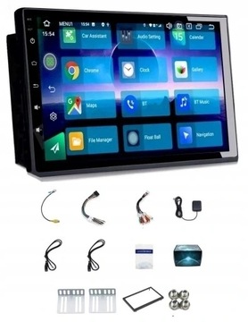 РАДИО GPS 2DIN ANDROID AUTO 11 WiFI BT RDS CARPLAY