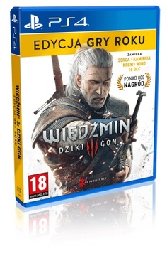 WIEDŹMIN 3 DZIKI GON EDYCJA GRY ROKU PS4 PL
