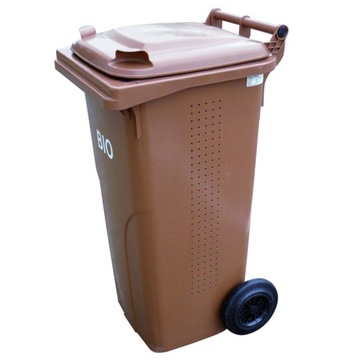 Pojemnik kosz na śmieci ATESTY Europlast 240L BIO