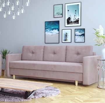 Sofa LIDIA Kanapa Rozkładana z Automatem Bonell
