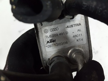 AUDI Q7 4L 05-09 3.0 TDI CAS ОХЛАДИТЕЛЬ ТОПЛИВА