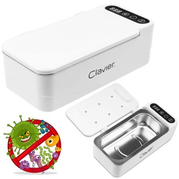 MYJKA ULTRADŹWIĘKOWA CYFROWA WYŚWIETLACZ STERYLIZATOR UV LED CLAVIER YT-90