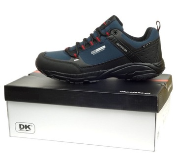 Мужские треккинговые туфли DK PREDATOR SoftShell OUTDOOR темно-синие/красные 49