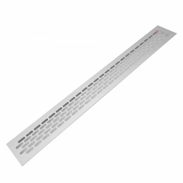 Kratka wentylacyjna pod lodówkę 80x480 - aluminium