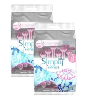 Maszynka do golenia GILLETTE SIMPLY VENUS 3 24 szt