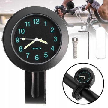 Часы на руле мотоцикла См.