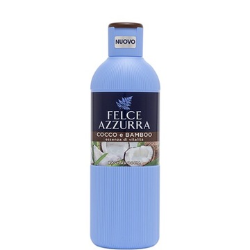 CHEMIA Z NIEMIEC Felce Azzurra Cocconut e Bamboo Żel pod Prysznic 650 ml