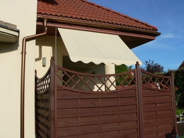 ŻAGIEL ROLETA MARKIZA BALKONOWA 1,60 m x 1,60m POL