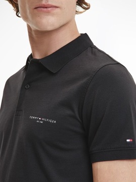 Tommy Hilfiger koszulka polo męska CLEAN JERSEY SLIM POLO rozmiar L (52)