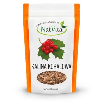 Kalina Koralowa Kora Pocięta Zioło Drogi Moczowe Do Kąpieli 250g NatVita