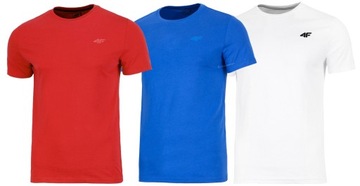 4F ZESTAW 3szt. MĘSKA KOSZULKA T-SHIRT / rozm XL