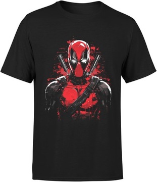 DEADPOOL MARVEL KOSZULKA MĘSKA Z NADRUKIEM NADRUK T-SHIRT MĘSKI TSHIRT