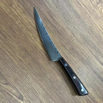 Japoński Nóż Damasceńska Stal Rzeźnicki SZEFA Chefa Kuchni HCR 63 VG10 Stal