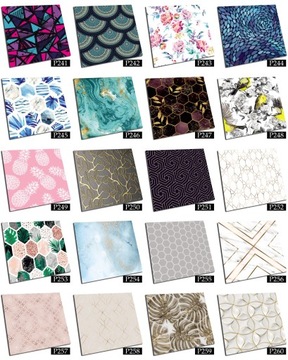 Самоклеящаяся плитка ПВХ 25см Palermo Patchwork