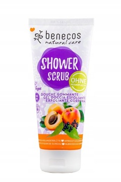 BENECOS Naturalny BIO Scrub Morela&Czarny Bez