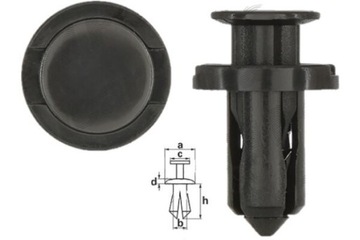 KOLÍČEK ROZTAŽNÝ SUBARU FORESTER (SJ), 01.13-05.18 10KS