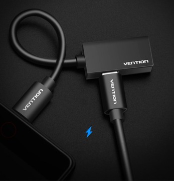 VENTION USB Type-C --> разъем 3,5 мм + зарядка