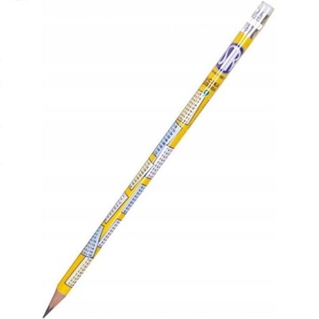 Ołówek z tabliczką mnożenia ASTRA