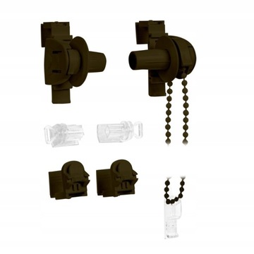 Рулонная штора «день/ночь» на заказ с натяжителем, 100х150 см.