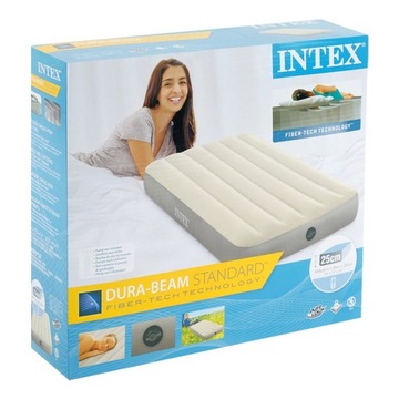 ВЕЛУРОВЫЙ МАТРАС INDUSTRY Intex 1-местный 64101