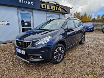 Peugeot 2008 I SUV Facelifting 1.2 PureTech 110KM 2018 Peugeot 2008 Automat Kamera Cofania Led Pierwszy Wlasciciel 1.2 Benzyna