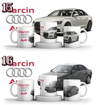 КРУЖКА ВЕНТИЛЯТОРА AUDI A3 A4 A5 A6 A7 + ИМЯ + КАРТОН