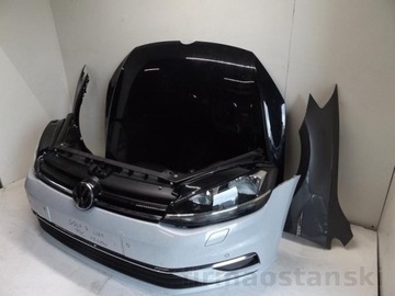 VW GOLF 7 VII LIFT 17- PRZÓD KOMPLETNY MASKA LAMPA