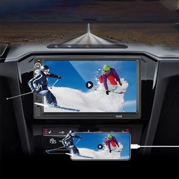 RADIO SAMOCHODOWE USB DOTYKOWE ANDROID AUTO CARPLAY MIRROR LINK