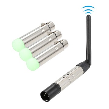 Беспроводной передатчик + приемник DMX512 3 шт.