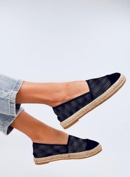 Espadryle damskie ALIKA BLACK 37