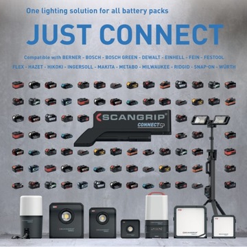 Scangrip галогенный 4000 лм VEGA 4 CONNECT 03.6104C