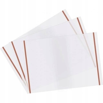 Прозрачная самостоятельная покров B5 10pcs