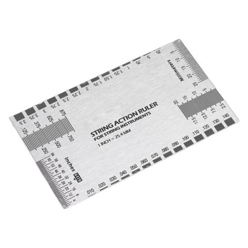 Измеритель действия струны Многофункциональная линейка для
