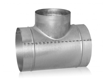 Trójnik T redukcyjny SPIRO 125x100mm termoflex DGP