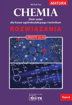 Chemia Zbiór zadań LO Rozwiązania do zeszyt. 13-14 MEDYK 519637