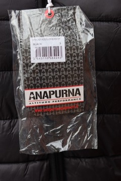 Pikowana kurtka lekka ANAPURNA LADY czarna M/L