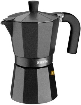 Kawiarka Monix Vitro Noir 450 ml 9 filiżanek JAK NOWA!!!