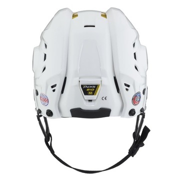 CCM Tacks 210 Combo Senior Хоккейный шлем с сеткой, белый