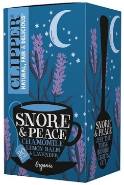 Herbatka Z MELISĄ I LAWENDĄ (SNORE & PEACE) BIO (20 x 1,5 g) 30 g