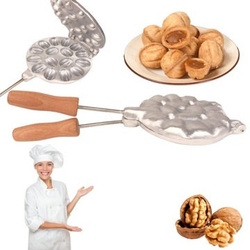 FORMA NA ORZESZKI OPIEKACZ WYPIEKACZ NA CIASTKA CIASTECZKA TRADYCYJNY