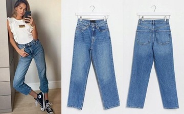 MOM SPODNIE JEANS DZIURA 30/30