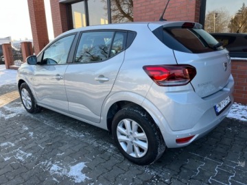 Dacia Sandero III Hatchback 5d 1.0 TCe 90KM 2023 Dacia Sandero 1.0 benzyna 91 KM zarej w PL przebieg 8458 km mozliwa za, zdjęcie 2