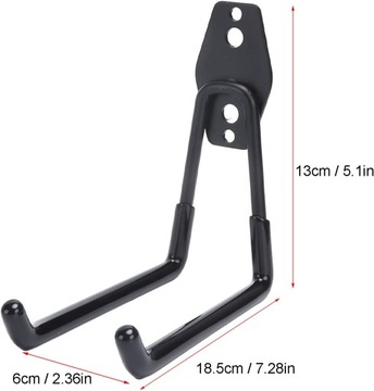 Organizer garaowy, 2 szt. Solidne uniwersalne hak