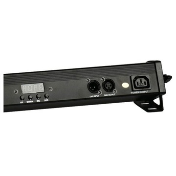 LIGHT4ME BASIC LIGHT BAR LED 8 RGB MKII полоска черного цвета BK + ИК-пульт дистанционного управления