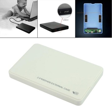 2,5-calowy zewnętrzny dysk twardy HDD Obudowa do
