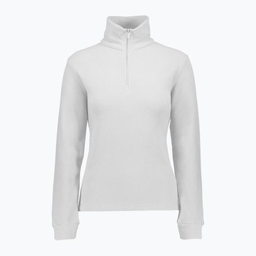 Толстовка женская флисовая CMP белая 3G27836/A001 40